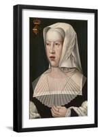 Portrait of Margaret of Austria (1480-153), Early16th C-Bernaert Van Orley-Framed Giclee Print