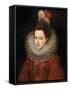 Portrait of Margaret of Austria (1584-1611)-Frans II Pourbus-Framed Stretched Canvas