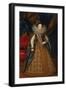 Portrait of Margaret of Savoy, (1589-165), Duchess of Mantua and Montferrat, 1608-Frans Pourbus The Younger-Framed Giclee Print