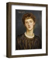 Portrait of Margaret Rawlins, 1883-Evelyn De Morgan-Framed Giclee Print