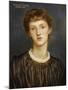 Portrait of Margaret Rawlins, 1883-Evelyn De Morgan-Mounted Giclee Print