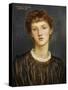 Portrait of Margaret Rawlins, 1883-Evelyn De Morgan-Stretched Canvas