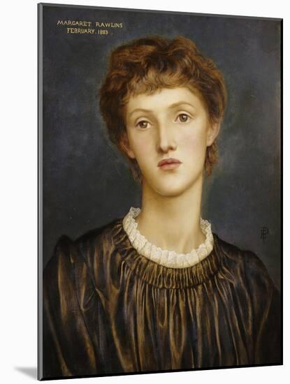Portrait of Margaret Rawlins, 1883-Evelyn De Morgan-Mounted Giclee Print