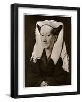 Portrait of Margaret Van Eyck, 1927-Jan van Eyck-Framed Giclee Print