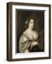 Portrait of Margaretha Godin (D.), Wife of the Artist-Caspar Netscher-Framed Art Print