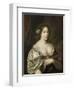 Portrait of Margaretha Godin (D.), Wife of the Artist-Caspar Netscher-Framed Art Print