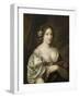 Portrait of Margaretha Godin (D.), Wife of the Artist-Caspar Netscher-Framed Art Print