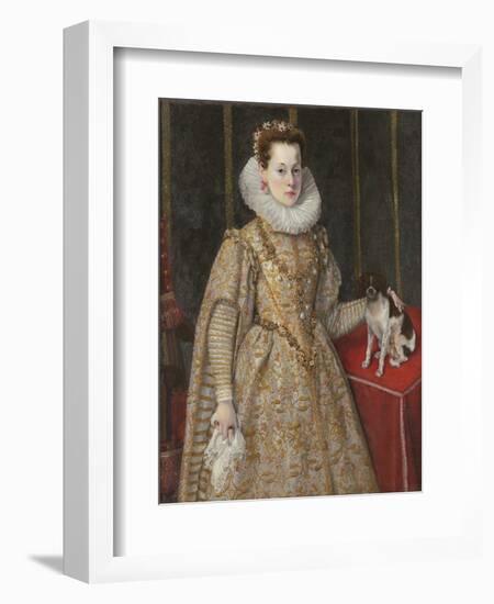 Portrait of Margherita of Savoy-Federico Zuccaro-Framed Giclee Print