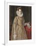 Portrait of Margherita of Savoy-Federico Zuccaro-Framed Giclee Print