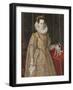 Portrait of Margherita of Savoy-Federico Zuccaro-Framed Giclee Print