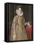 Portrait of Margherita of Savoy-Federico Zuccaro-Framed Stretched Canvas