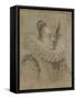 Portrait of Margherita-Ottavio Mario Leoni-Framed Stretched Canvas