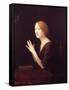 Portrait of Marguerite Moreno Before 1899-Joseph Granie-Framed Stretched Canvas