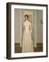 Portrait of Marguerite, the Sister of the Artist-Fernand Khnopff-Framed Giclee Print