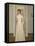 Portrait of Marguerite, the Sister of the Artist-Fernand Khnopff-Framed Stretched Canvas
