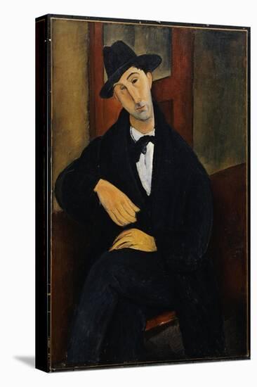 Portrait of Mari, 1919-20-Amedeo Modigliani-Stretched Canvas