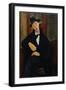 Portrait of Mari, 1919-20-Amedeo Modigliani-Framed Giclee Print