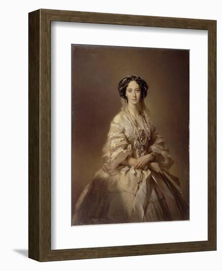 Portrait of Maria Alexandrovna (1824-188), Empress of Russia-Ivan Kosmich Makarov-Framed Giclee Print