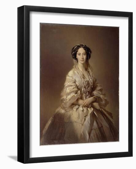 Portrait of Maria Alexandrovna (1824-188), Empress of Russia-Ivan Kosmich Makarov-Framed Giclee Print