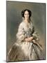 Portrait of Maria Alexandrovna, 1857-Franz Xaver Winterhalter-Mounted Giclee Print