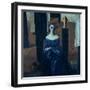 Portrait of Maria Anna De Lisi-Casorati Felice-Framed Giclee Print