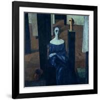 Portrait of Maria Anna De Lisi-Casorati Felice-Framed Giclee Print