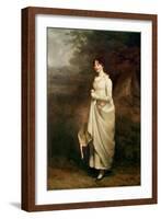 Portrait of Maria. B. Fox-Sir William Beechey-Framed Giclee Print