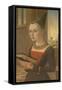 Portrait of Maria Bonciani, Pierantonio Baroncelli's Wife-null-Framed Stretched Canvas