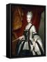 Portrait of Maria Carolina of Austria, Queen of Naples-Anton Raphael Mengs-Framed Stretched Canvas