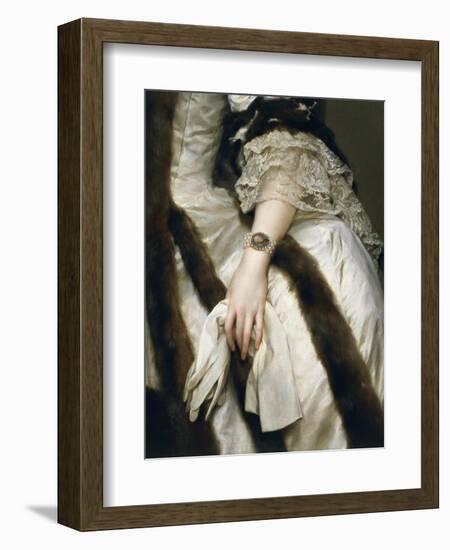 Portrait of Maria Carolina of Austria, Queen of Naples-Anton Raphael Mengs-Framed Giclee Print