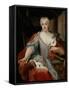 Portrait of Maria Clementina Sobieska (1702-173)-Pier Leone Ghezzi-Framed Stretched Canvas