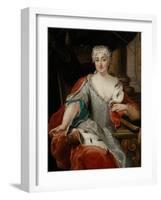 Portrait of Maria Clementina Sobieska (1702-173)-Pier Leone Ghezzi-Framed Giclee Print