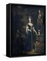 Portrait of Maria Cornelisz, Wife of Silvester Van Tongeren-Jan Weenix-Framed Stretched Canvas