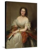 Portrait of Maria Countess Walewska (1786-181), 1859-Louis Edouard Dubufe-Stretched Canvas
