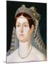 Portrait of Maria Cristina of Savoy-null-Mounted Giclee Print