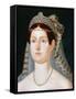 Portrait of Maria Cristina of Savoy-null-Framed Stretched Canvas