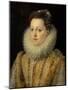 Portrait of Maria D'Aviz of Portugal-Frans Pourbus II-Mounted Giclee Print