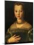 Portrait of Maria De' Medici, 1551-Agnolo Bronzino-Mounted Giclee Print