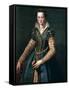 Portrait of Maria De Medici, 16th Century-Alessandro Allori-Framed Stretched Canvas