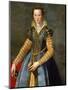 Portrait of Maria De' Medici, Ca 1555-Alessandro Allori-Mounted Giclee Print