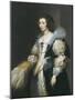 Portrait of Maria De Tassis (1611-163)-Sir Anthony Van Dyck-Mounted Giclee Print