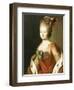 Portrait of Maria Fedorovna, Wife of Grand Duke Paul Petrovich (Future Tsar Paul I)-Alexander Roslin-Framed Giclee Print