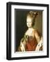 Portrait of Maria Fedorovna, Wife of Grand Duke Paul Petrovich (Future Tsar Paul I)-Alexander Roslin-Framed Giclee Print