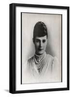 Portrait of Maria Feodorovna (1847-1928), Empress consort of Russia-French Photographer-Framed Giclee Print