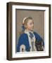 Portrait of Maria Frederike van Reede-Athlone at Seven Years of Age, 1755-Jean-Etienne Liotard-Framed Giclee Print