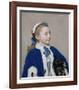 Portrait of Maria Frederike van Reede-Athlone at Seven Years of Age-Jean-Etienne Liotard-Framed Art Print