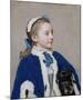 Portrait of Maria Frederike van Reede-Athlone at Seven Years of Age-Jean-Etienne Liotard-Mounted Art Print