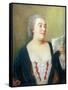 Portrait of Maria Gunning (Gouache) 1749-Jean-Etienne Liotard-Framed Stretched Canvas