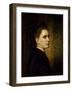 Portrait of Maria Healy, the Artist's Daughter, C. 1871 (Oil on Canvas)-George Peter Alexander Healy-Framed Giclee Print