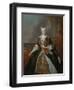 Portrait of Maria Josepha of Austria (1699-175)-Louis de Silvestre-Framed Giclee Print